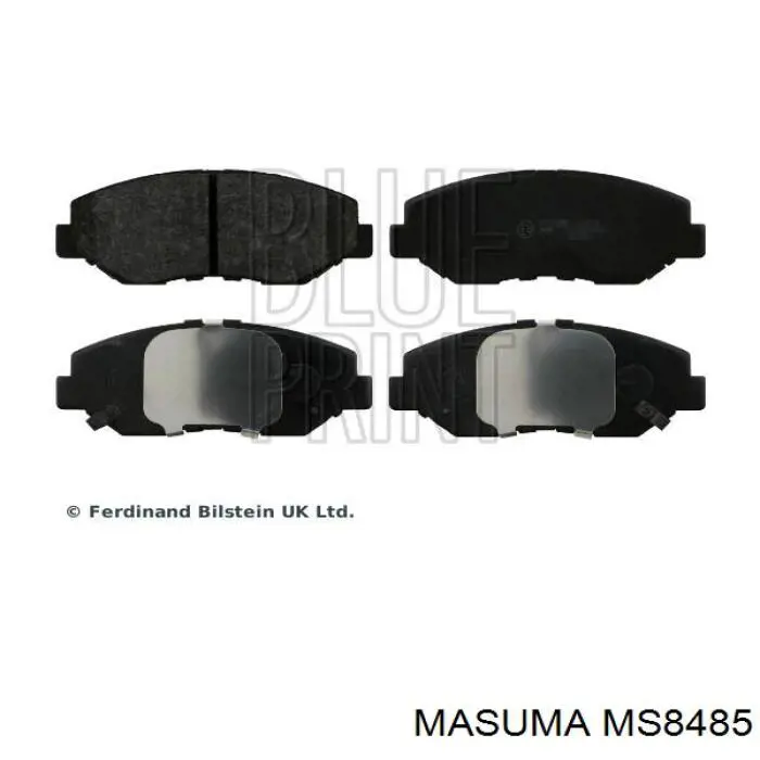 MS8485 Masuma колодки гальмівні передні, дискові