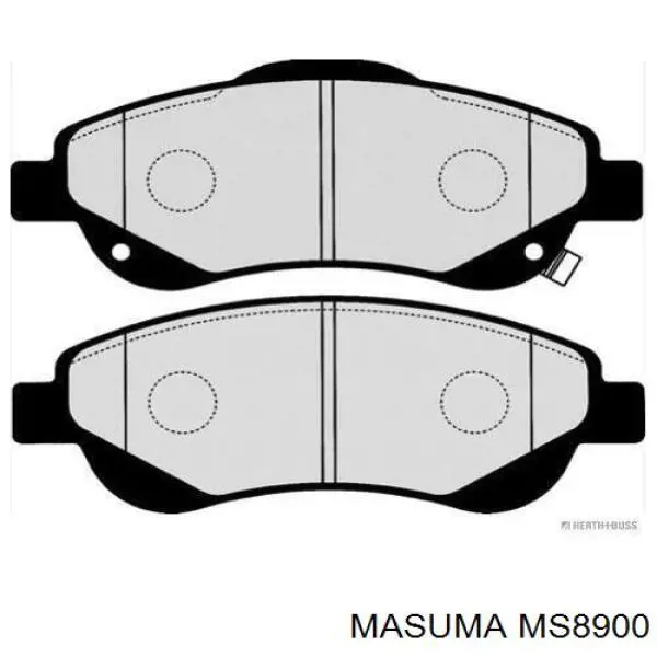 MS8900 Masuma Передні гальмівні колодки
