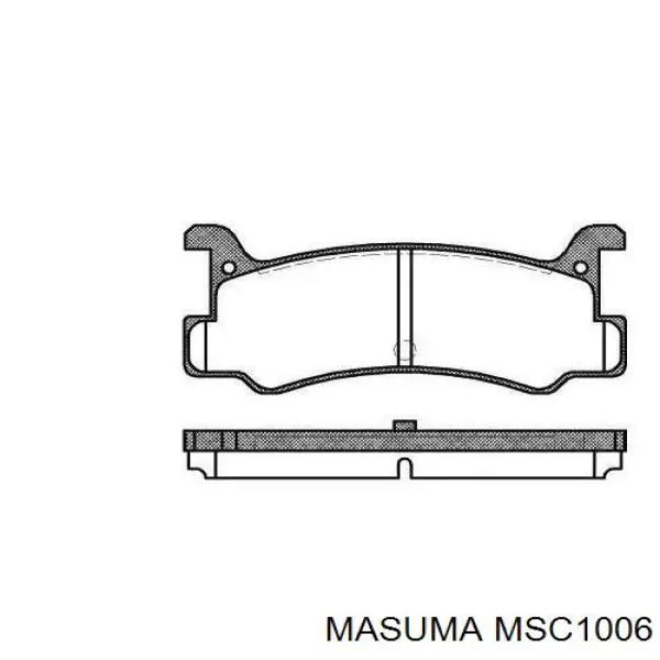 Купити 044660E030 Toyota Задні колодки