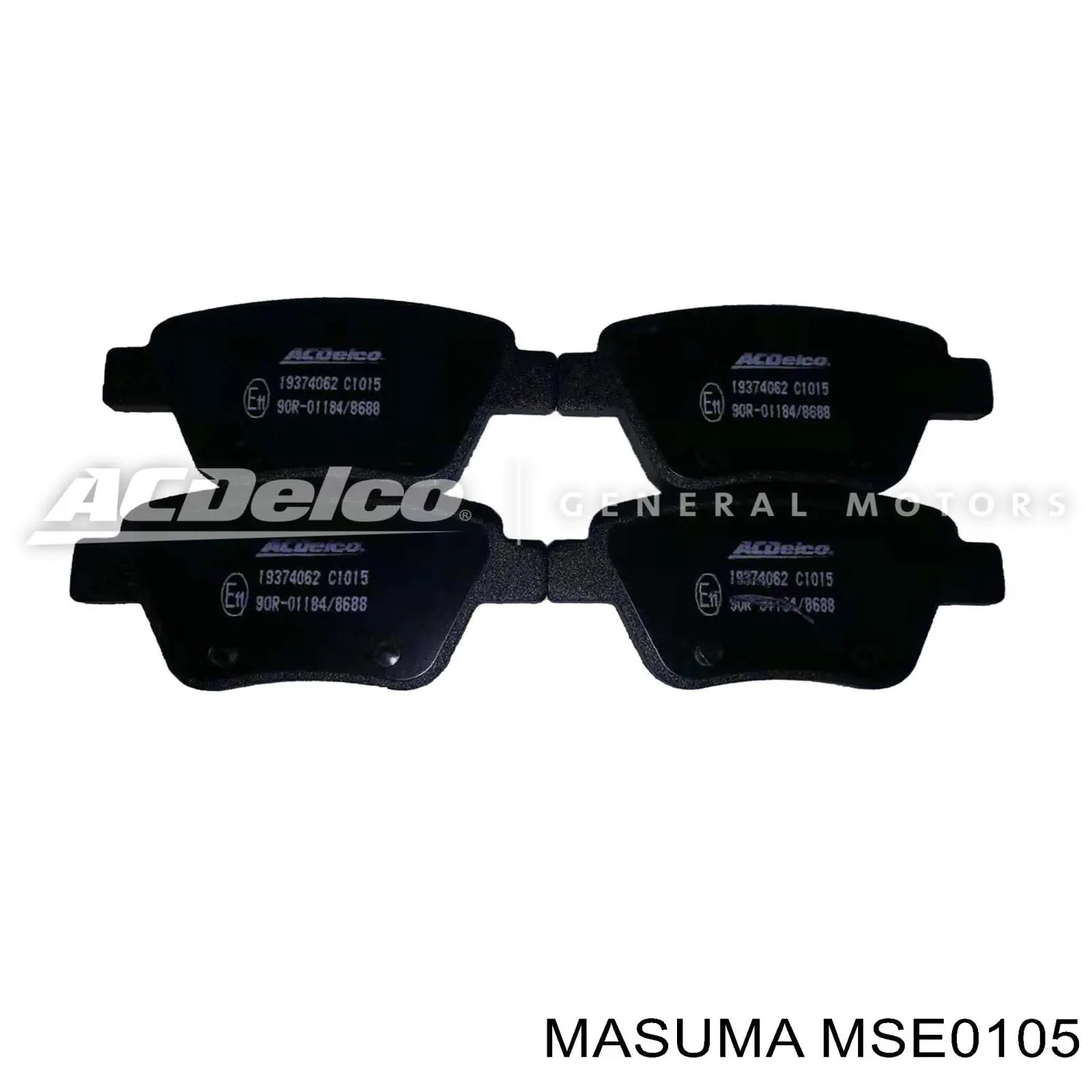 Задні гальмівні колодки MSE0105 Masuma