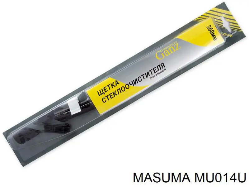 Щітка-двірник лобового скла, комплект з 2-х шт. Masuma MU014U ціна, від 8.45 USD