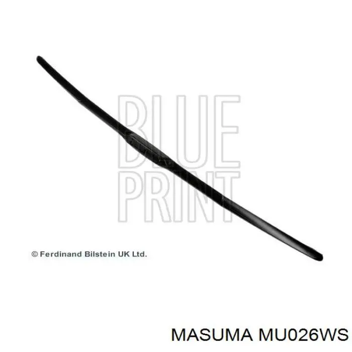 Щітка-двірник лобового скла, водійська Masuma MU026WS ціна, від 11.74 USD