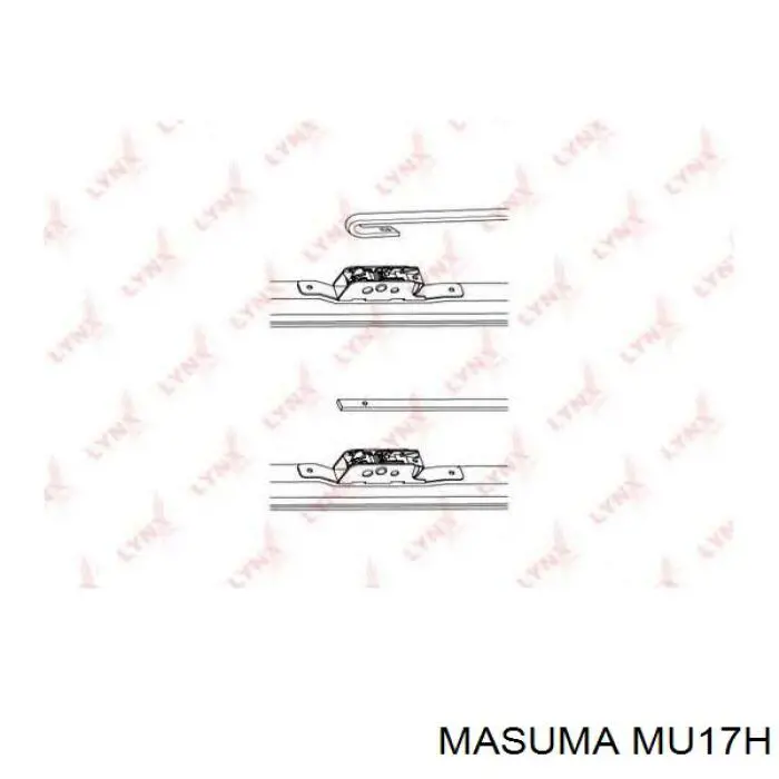 MU17H Masuma щітка-двірник заднього скла