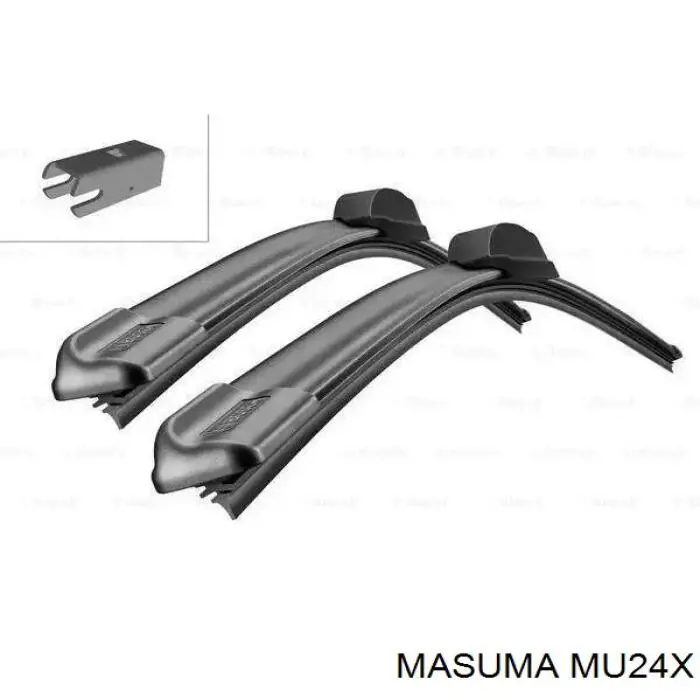 Щітка-двірник лобового скла, водійська MU24X Masuma