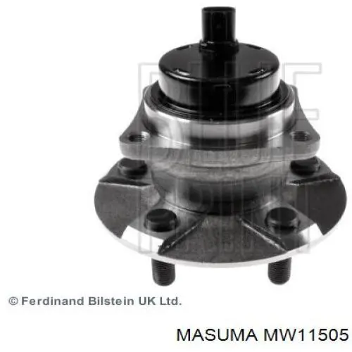 Задня маточина MW11505 Masuma
