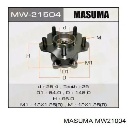 MW21004 Masuma Маточина (передня)