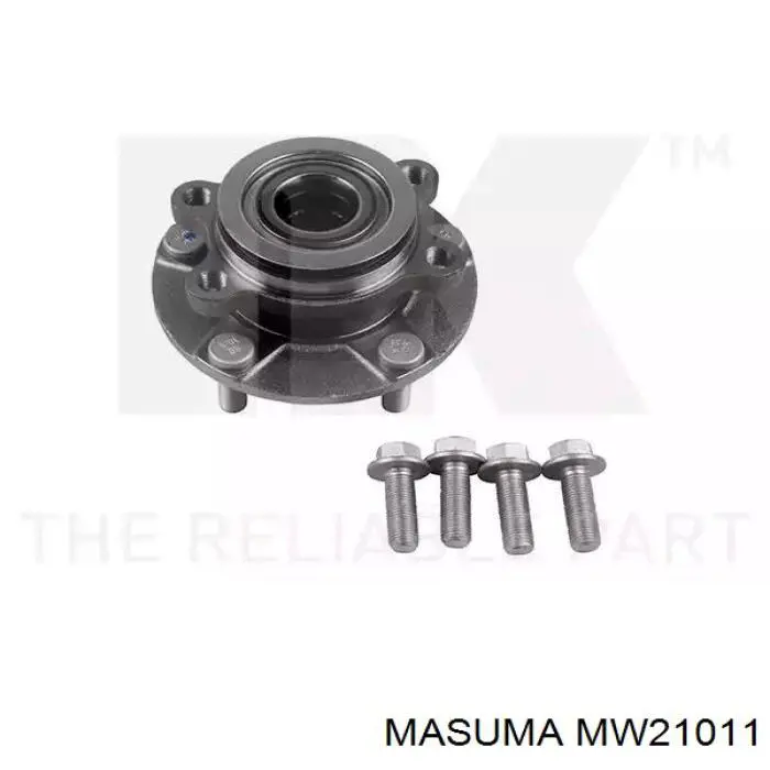Маточина колеса передня Masuma MW21011 ціна, від 60.40 USD