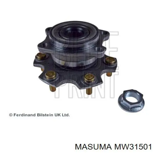 Маточини задніх коліс Masuma MW31501 ціна, від 66.40 USD