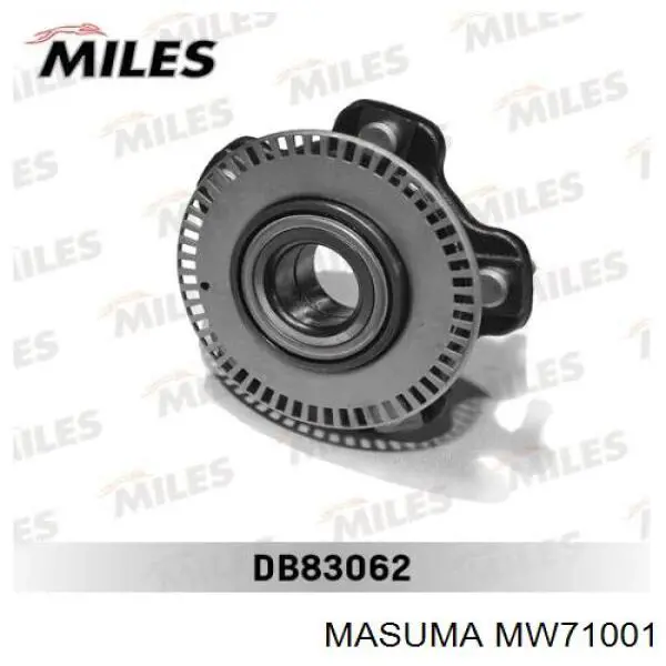 Маточина колеса передня Masuma MW71001 ціна, від 66.63 USD