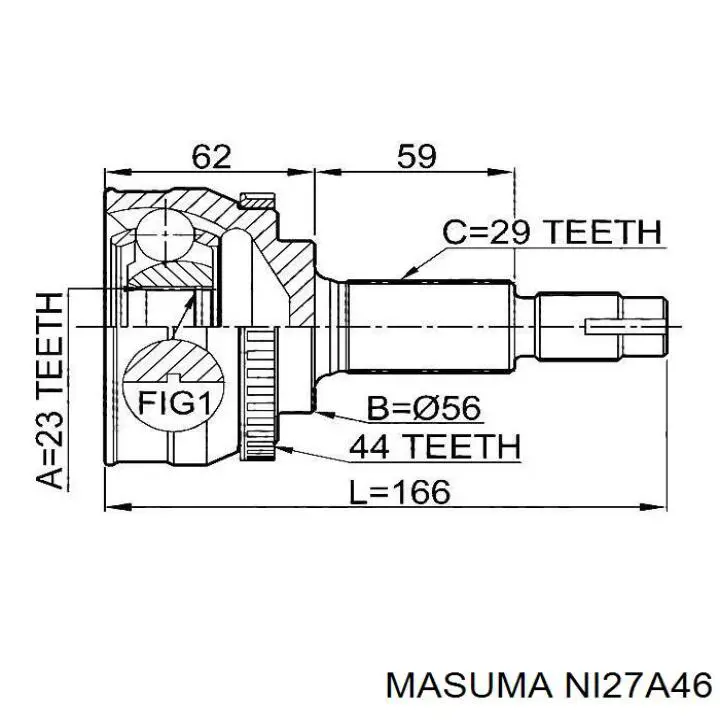 G11047 NKN Граната зовнішня