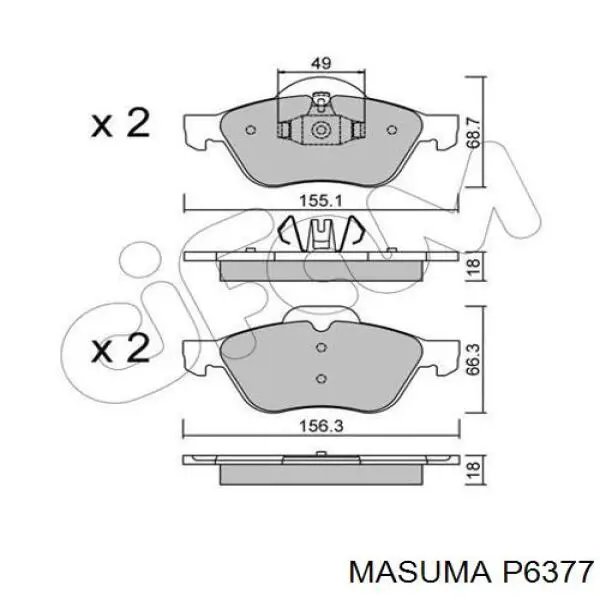 Амортизатор задній EC0628700J Mazda