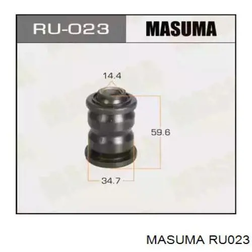 Сайлентблок нижнього важеля передньої підвіски Masuma RU023 ціна, від 3.80 USD