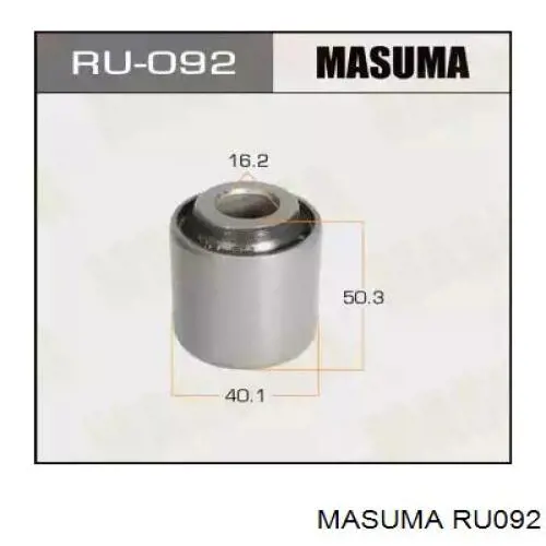 Сайлентблок тяги передньої поперечної Masuma RU092 ціна, від 6.33 USD