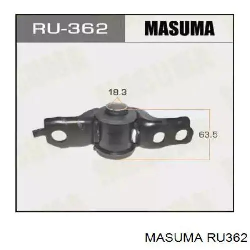 Сайлентблок нижнього важеля передньої підвіски Masuma RU362 ціна, від 11.25 USD