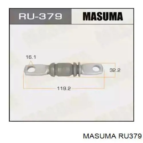 RU379 Masuma Сайлентблок переднього нижнього важеля