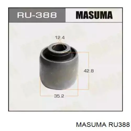 RU388 Masuma Сайлентблок заднього поперечного важеля, внутрішній