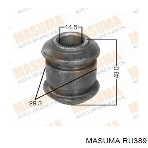 RU389 Masuma сайлентблок заднього поздовжнього важеля, передній
