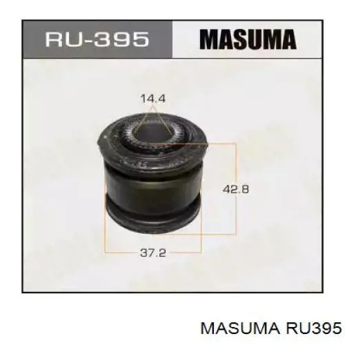 RU395 Masuma сайлентблок цапфи задньої