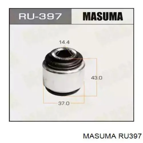 Сайлентблок цапфи задньої RU397 Masuma