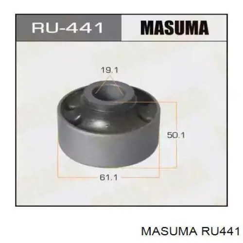 RU441 Masuma Сайлентблок переднього нижнього важеля