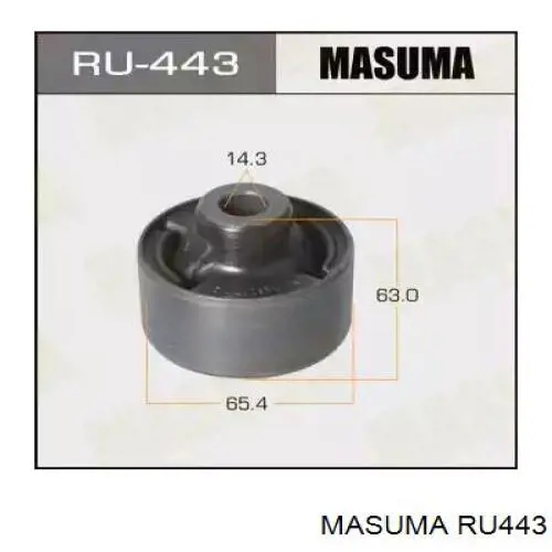 RU443 Masuma Сайлентблок переднього нижнього важеля