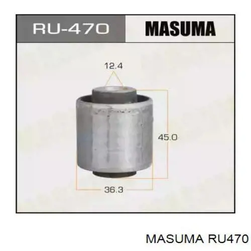 Сайлентблок заднього нижнього важеля Masuma RU470 ціна, від 5.08 USD