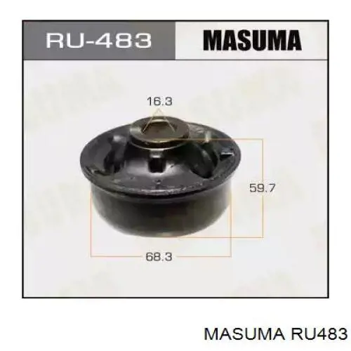 Сайлентблок нижнього важеля передньої підвіски Masuma RU483 ціна, від 9.50 USD