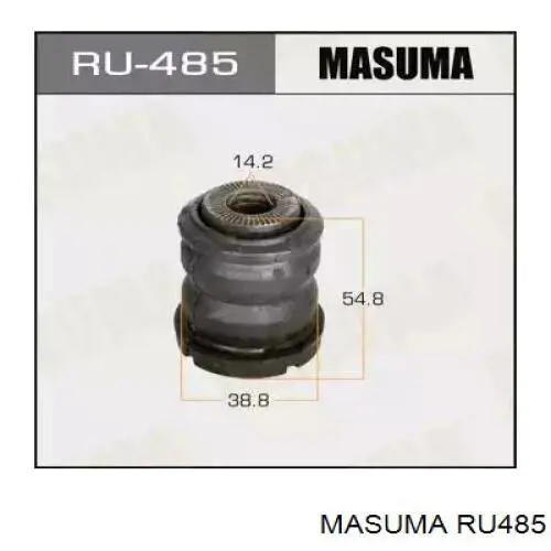 RU485 Masuma Сайлентблок заднього поперечного важеля
