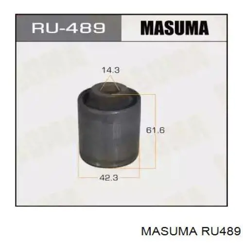 RU489 Masuma Сайлентблок задньої підвіски