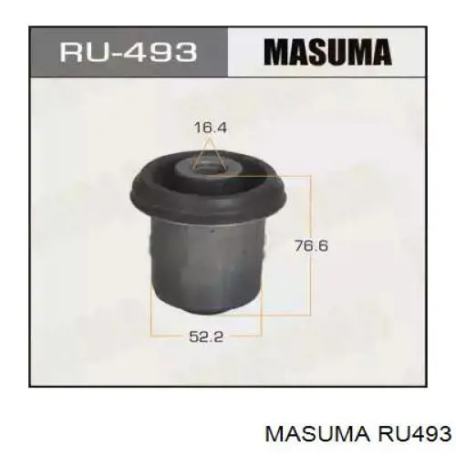 RU493 Masuma Сайлентблок переднього нижнього важеля