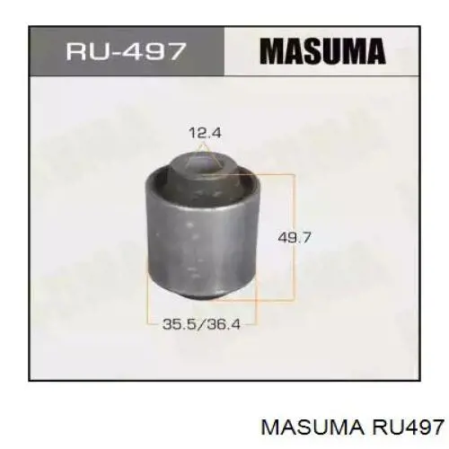 RU497 Masuma сайлентблок заднього верхнього важеля