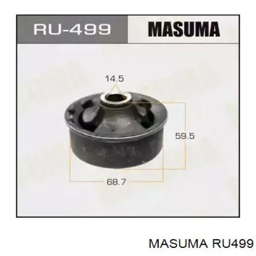 Купити RU499 Masuma Сайлентблок передньої підвіски