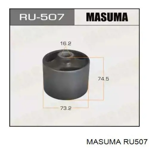 RU507 Masuma Сайлентблок заднього поздовжнього нижнього важеля