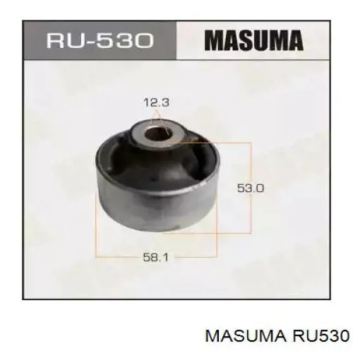 Купити RU530 Masuma Сайлентблок передньої підвіски