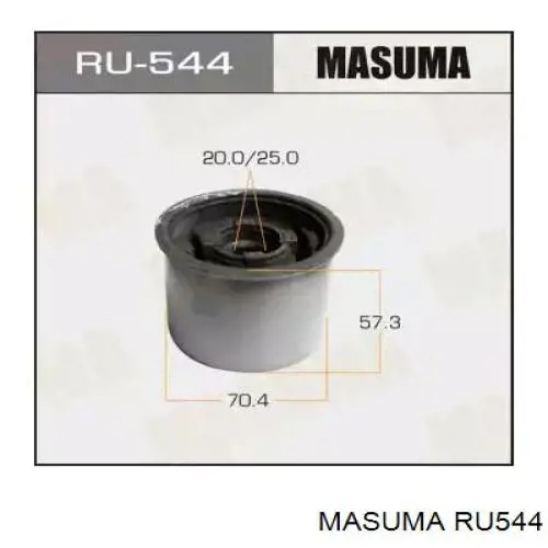 RU544 Masuma Сайлентблок переднього нижнього важеля