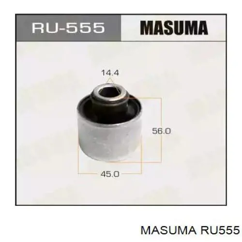 Кронштейн/траверса заднього редуктора, ліва Masuma RU555 ціна, від 7.99 USD