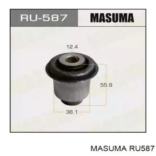 Сайлентблок нижнього важеля передньої підвіски Masuma RU587 ціна, від 8.08 USD