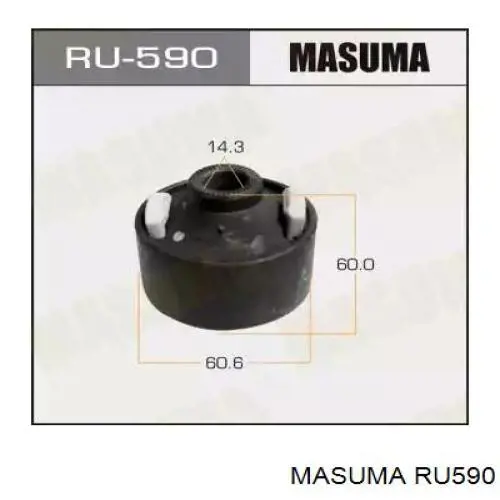 RU590 Masuma Сайлентблок переднього нижнього важеля