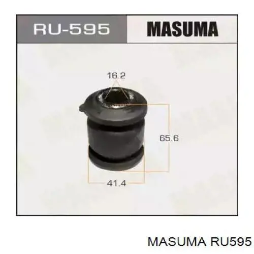 Сайлентблок нижнього важеля передньої підвіски Masuma RU595 ціна, від 5.98 USD