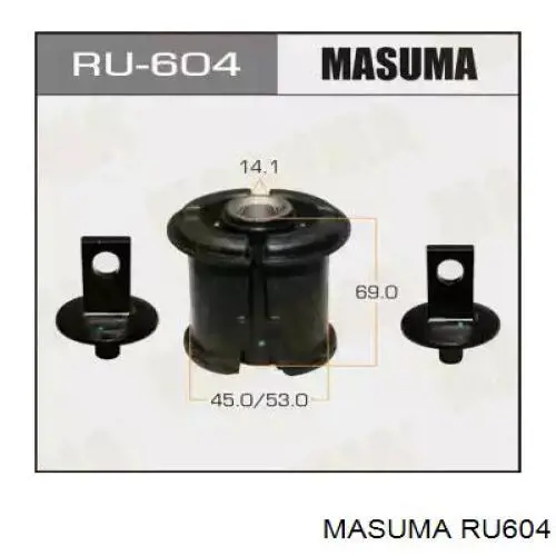 RU604 Masuma Сайлентблок задньої тяги