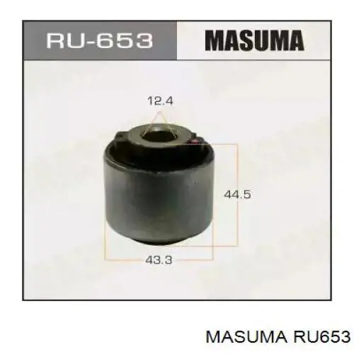 RU653 Masuma сайлентблок цапфи задньої