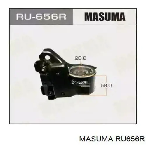 Купити RU656R Masuma Сайлентблок передньої підвіски