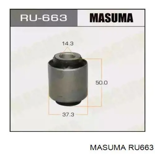 RU663 Masuma Сайлентблок задньої тяги