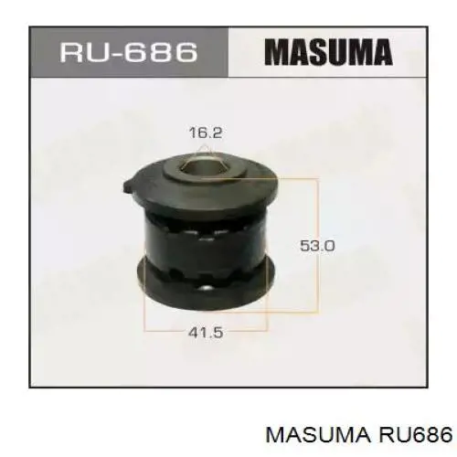 Сайлентблок нижнього важеля передньої підвіски Masuma RU686 ціна, від 10.37 USD