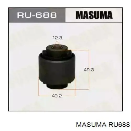 RU688 Masuma Сайлентблок верхнього важеля