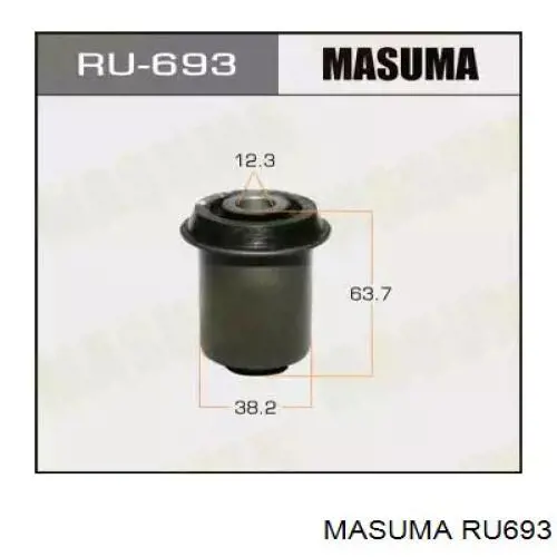 RU693 Masuma Сайлентблок переднього нижнього важеля