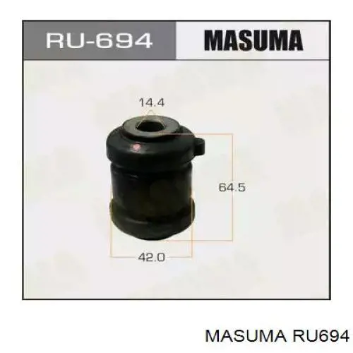 Сайлентблок переднього важеля RU694 Masuma