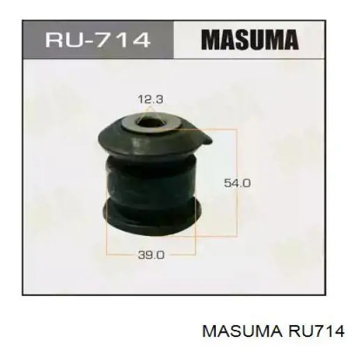 Сайлентблок нижнього важеля передньої підвіски Masuma RU714 ціна, від 4.41 USD