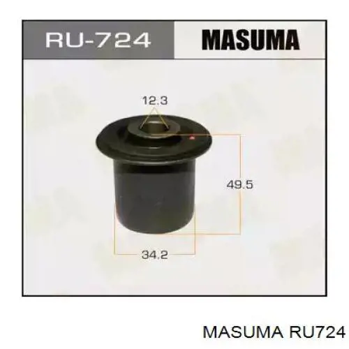 Купити RU724 Masuma Втулка стійки заднього стабілізатора
