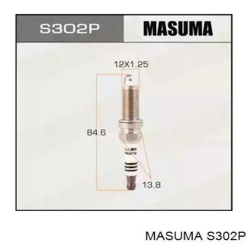 S302P Masuma Свіча запалювання